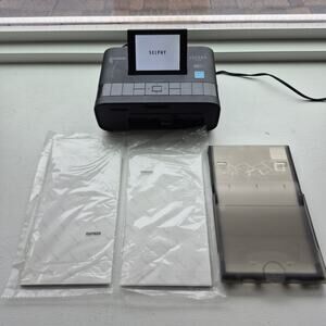 Canon Selphy CP1300 Compact Photo Printer WiFi Tested Working + Paper & Tray